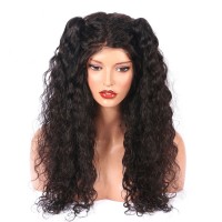 ISABEL Full Lace Human Hair Wigs For Black Women,Wavy Glueless Brazilian Virgin Hair Full Lace Wigs
