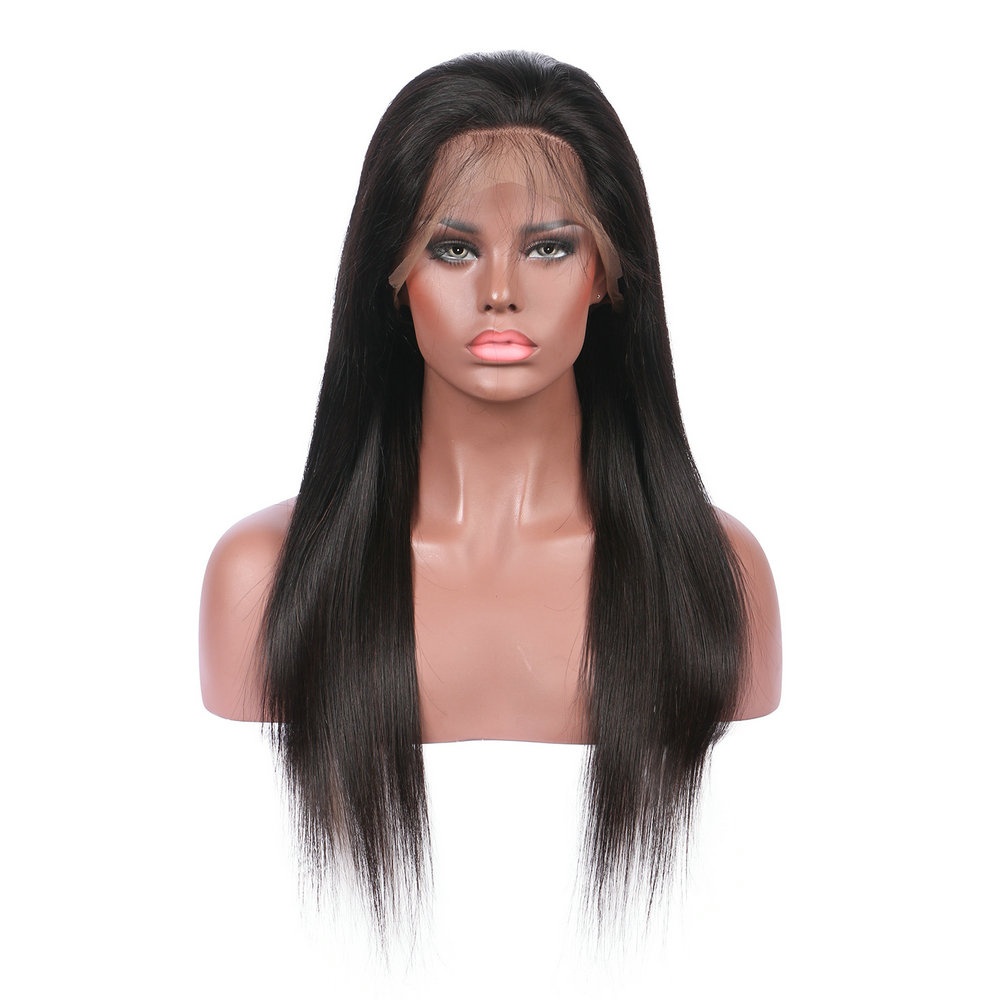 Gold Virgin Grade New Arrival 360 Lace Wigs Straight Brazilian Virgin Hair Lace Wig For Black Women