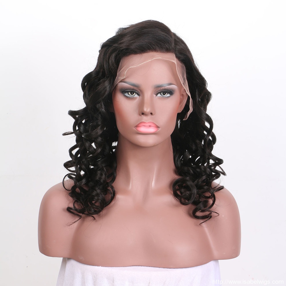 Silver Virgin Grade Human Hair Wigs For Black Women Glueless Virgin Malaysian Wavy 130% Density Lace Front Human Hair Wigs