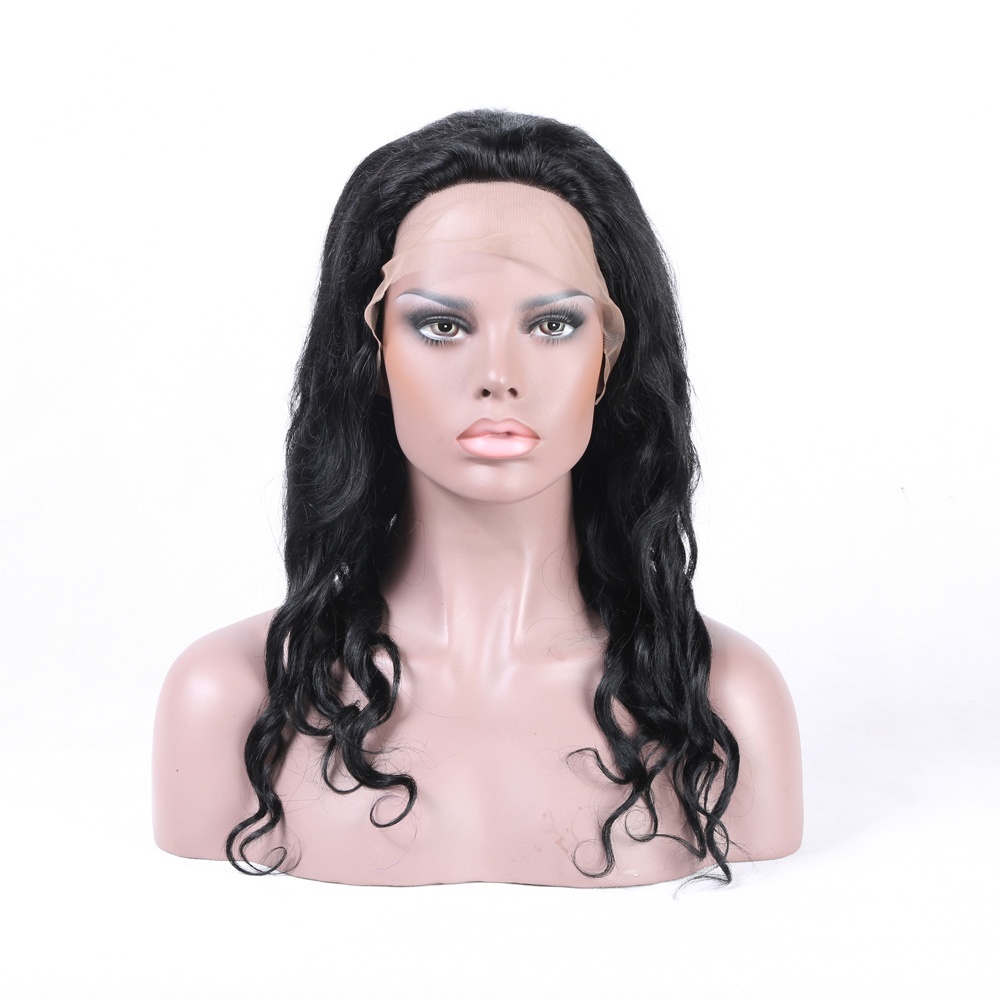 Silver Virgin Grade Lace Front Human Hair Wigs Wavy Glueless Human Hair Wigs