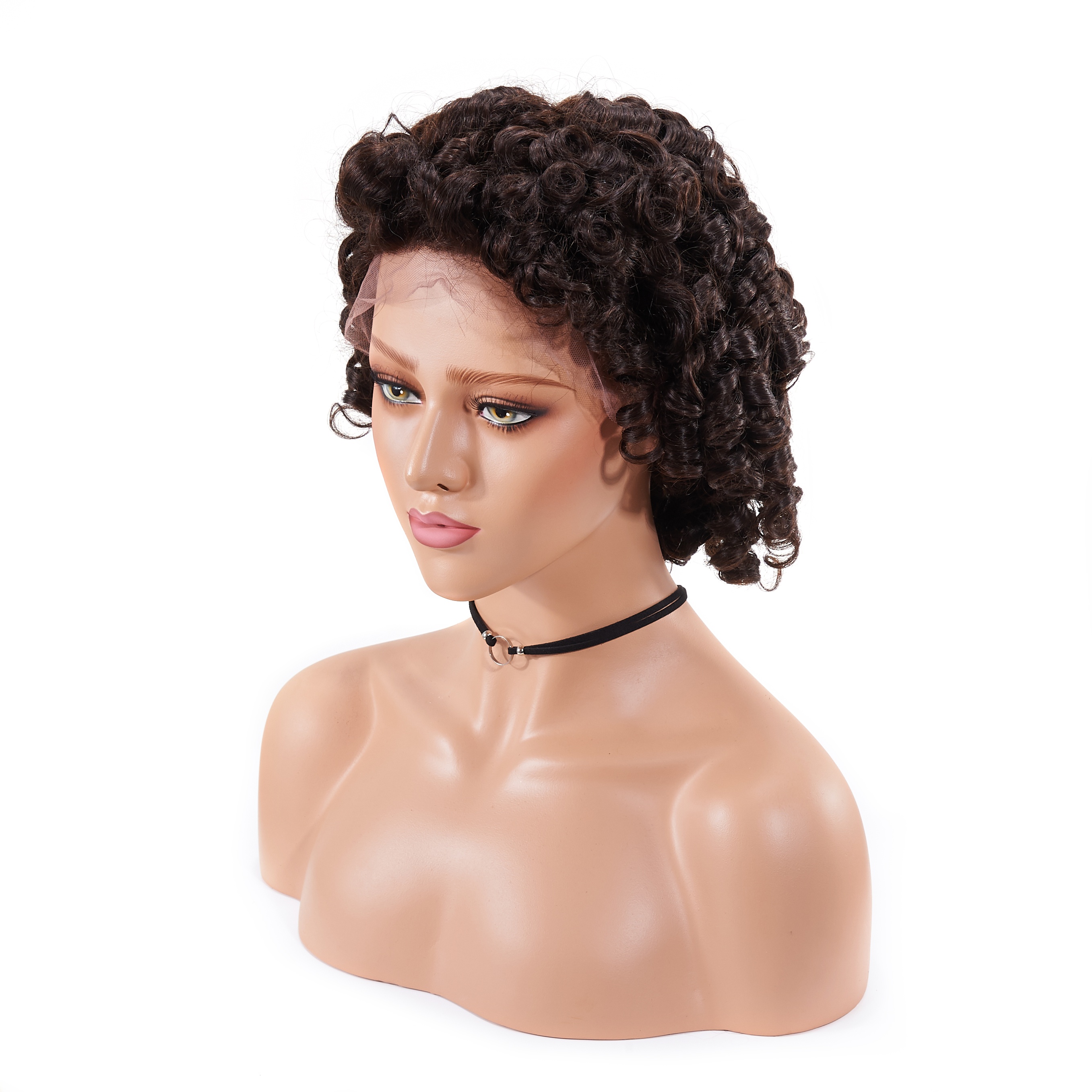 Brazilian Funmi Hair Lace Front Wigs Glueless Virgin Human Hair Lace Wigs For Black Women