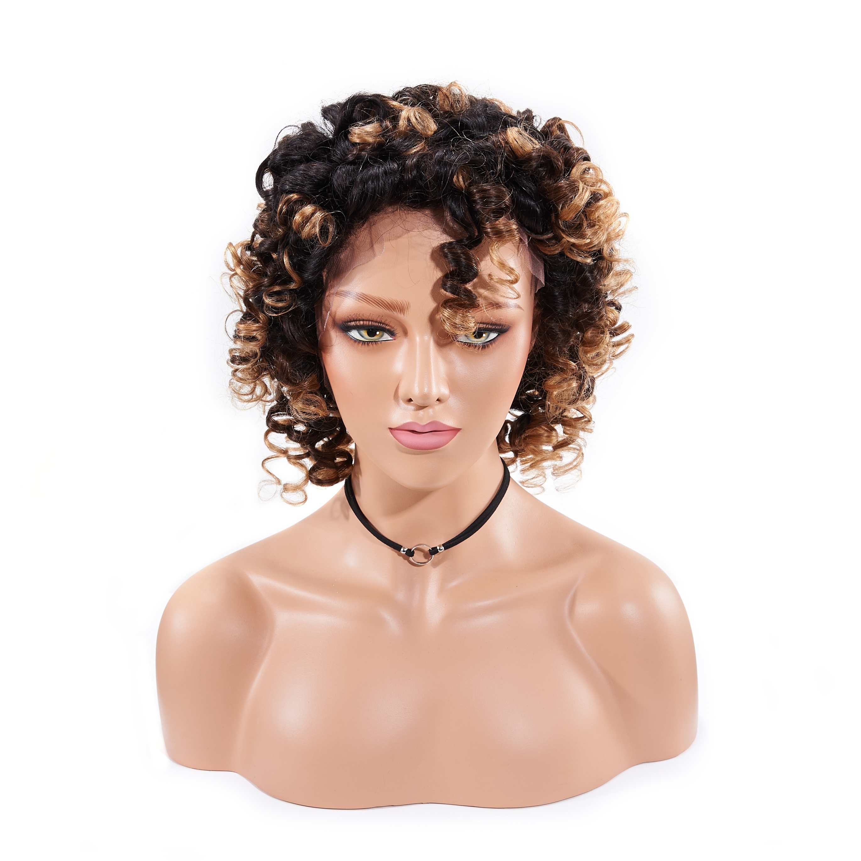 Brazilian Ombre #1B 27 Funmi Hair Lace Front Wigs Glueless Virgin Human Hair Lace Wigs For Black Women