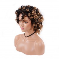 Brazilian Ombre #1B 27 Funmi Hair Lace Front Wigs Glueless Virgin Human Hair Lace Wigs For Black Women